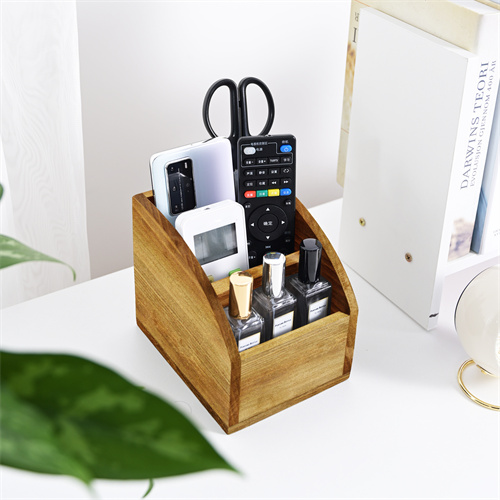 Wood Remote Control Holder